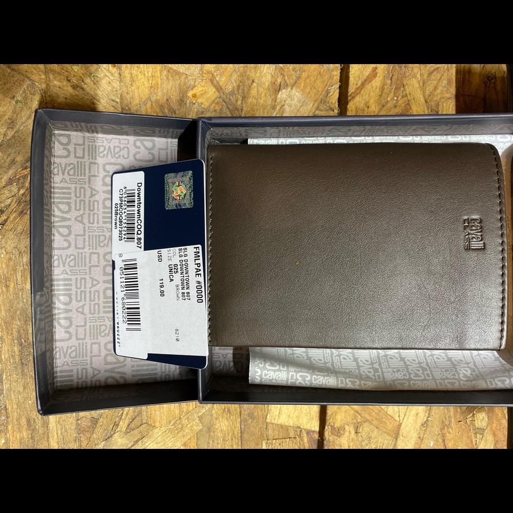 Roberto cavalli wallet